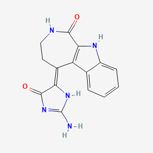 molecular formula C15H13N5O2 B1680855 Hymenialdisine Analogue 1 CAS No. 724708-21-8