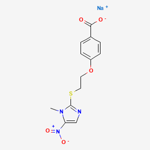 molecular formula C13H12N3NaO5S B1680859 SC 28538 CAS No. 64444-68-4