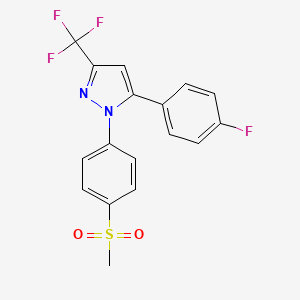 molecular formula C17H12F4N2O2S B1680877 SC-58125 CAS No. 162054-19-5