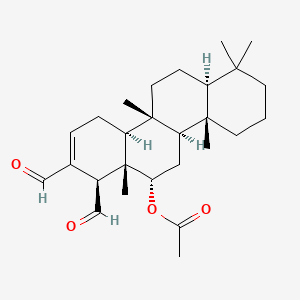 molecular formula C27H40O4 B1680886 Scalaradial CAS No. 53527-28-9