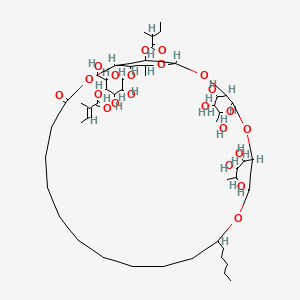 molecular formula C50H84O22 B1680889 Scammonin viii CAS No. 145042-06-4