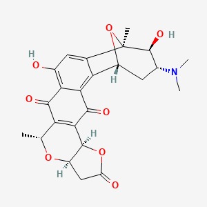 molecular formula C24H25NO8 B1680901 Sch 38519 