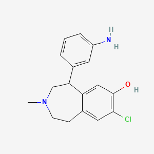 molecular formula C17H19ClN2O B1680902 Sch 38548 CAS No. 107811-54-1