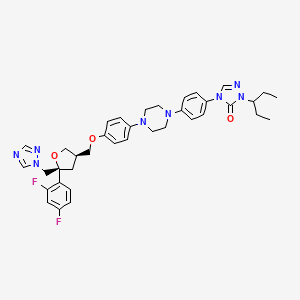 molecular formula C37H42F2N8O3 B1680909 SCH 51048 CAS No. 161532-65-6