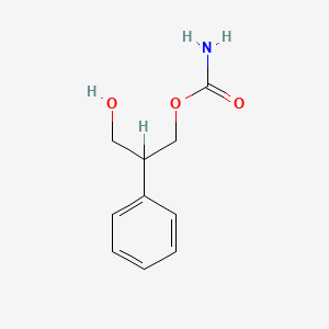 molecular formula C10H13NO3 B1680913 3-Hydroxy-2-phenylpropyl carbamate CAS No. 25451-53-0