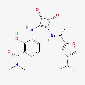 molecular formula C23H27N3O5 B1680915 (Rac)-SCH 563705 CAS No. 473728-58-4