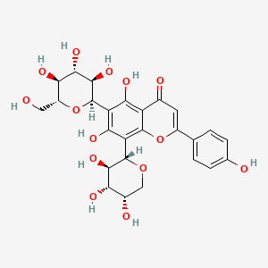 molecular formula C26H28O14 B1680920 Schaftoside CAS No. 51938-32-0