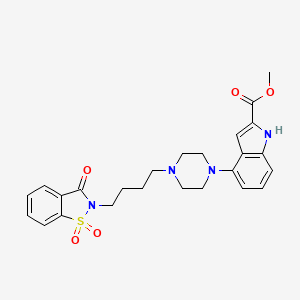 molecular formula C25H28N4O5S B1680930 Sdz 216-525 CAS No. 141533-35-9