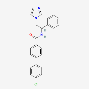 (-)-4'-Chloro-N-[2-(1H-imidazol-1-yl)-1-phenylethyl]-[1,1'-biphenyl]-4-carboxamide