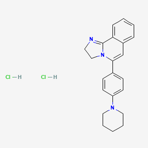 molecular formula C22H25Cl2N3 B1680936 Sdz 62-434 CAS No. 115621-95-9