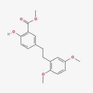 molecular formula C18H20O5 B1680939 SDZ281-977 CAS No. 150779-71-8