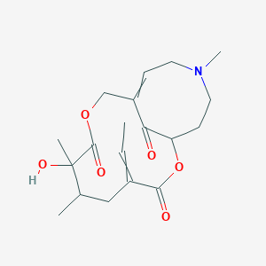 molecular formula C19H28NO6+ B1680947 Senkirkine CAS No. 2318-18-5