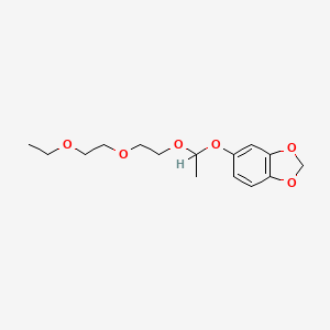 molecular formula C15H22O6 B1680956 Sesamex CAS No. 51-14-9