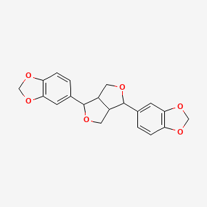 molecular formula C20H18O6 B1680957 DL-Asarinin CAS No. 607-80-7