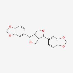 molecular formula C20H18O6 B1680957 Sesamin CAS No. 607-80-7