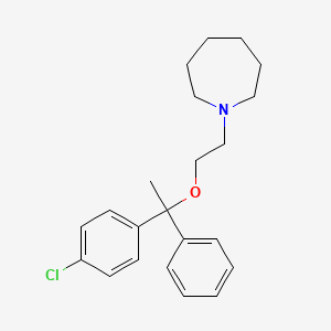 molecular formula C22H28ClNO B1680959 Setastin CAS No. 64294-95-7