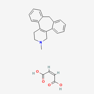 molecular formula C23H23NO4 B1680962 Setiptiline Maleate CAS No. 85650-57-3