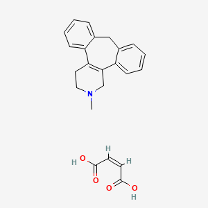 molecular formula C23H23NO4 B1680962 Setiptiline maleate CAS No. 85650-57-3