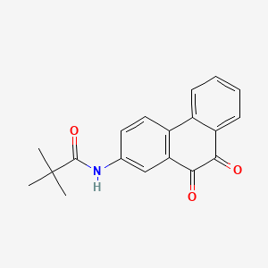 molecular formula C19H17NO3 B1680965 SF1670 CAS No. 345630-40-2