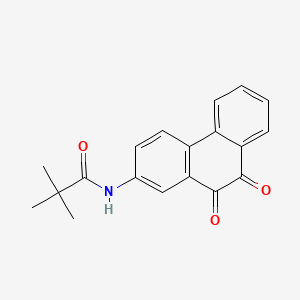 molecular formula C19H17NO3 B1680965 PTP CD45 Inhibitor CAS No. 345630-40-2