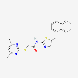 molecular formula C22H20N4OS2 B1680979 SirReal2 
