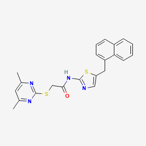 molecular formula C22H20N4OS2 B1680979 SirReal2 CAS No. 709002-46-0