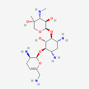 molecular formula C19H37N5O7 B1680986 西索米星 CAS No. 32385-11-8