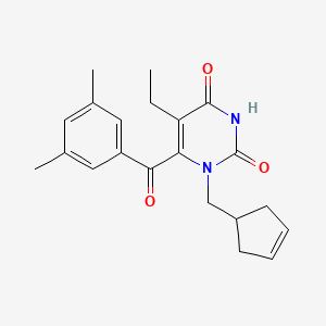 molecular formula C21H24N2O3 B1680995 SJ-3366 CAS No. 195720-26-4