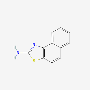 molecular formula C11H8N2S B1681003 Naphtho[1,2-d]thiazol-2-amine CAS No. 40172-65-4