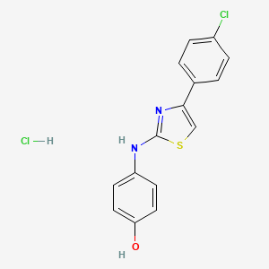 molecular formula C15H12Cl2N2OS B1681007 Sphingosine Kinase Inhibitor CAS No. 1177741-83-1