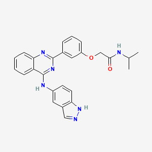 molecular formula C26H24N6O2 B1681009 Belumosudil CAS No. 911417-87-3