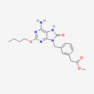 molecular formula C19H23N5O4 B1681023 SM-324405 CAS No. 677773-91-0