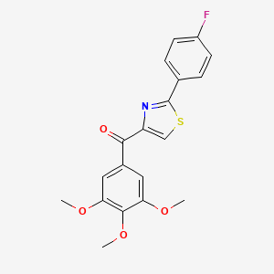 molecular formula C19H16FNO4S B1681027 Smart-F CAS No. 1135798-02-5