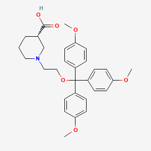 molecular formula C30H35NO6 B1681030 (S)-SNAP5114 CAS No. 157604-55-2