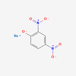 molecular formula C6H3N2NaO5 B1681034 2,4-二硝基酚钠 CAS No. 1011-73-0