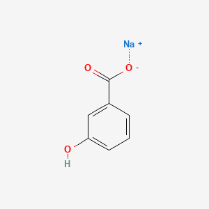molecular formula C7H5NaO3 B1681035 Sodium 3-hydroxybenzoate CAS No. 7720-19-6