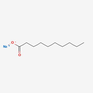molecular formula C10H19NaO2 B1681038 Sodium decanoate CAS No. 1002-62-6