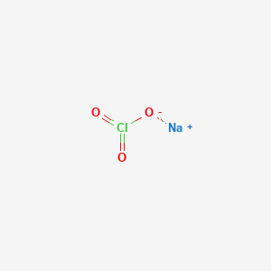 molecular formula NaClO3<br>ClNaO3 B1681040 Sodium chlorate CAS No. 7775-09-9
