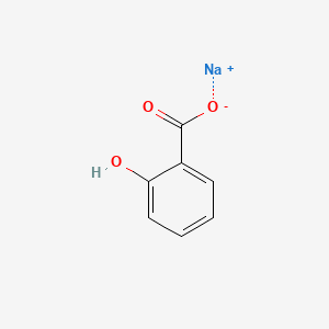 molecular formula C7H6NaO3+ B1681046 水杨酸钠 CAS No. 54-21-7