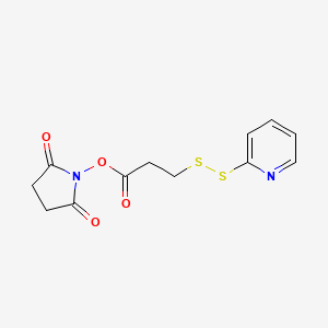 molecular formula C12H12N2O4S2 B1681065 (R)-DM4-SPDP CAS No. 68181-17-9