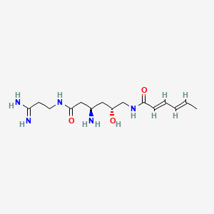 molecular formula C15H27N5O3 B1681069 Sperabillin C CAS No. 111337-84-9
