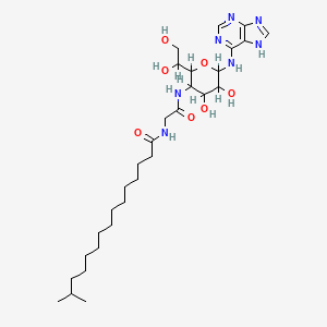 molecular formula C30H51N7O7 B1681074 Septacidin CAS No. 87099-85-2