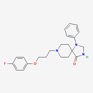 molecular formula C22H26FN3O2 B1681077 Spiramide CAS No. 510-74-7