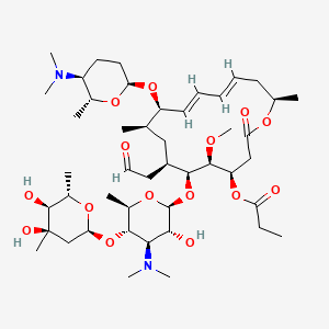 molecular formula C46H78N2O15 B1681078 Spiramycin III CAS No. 24916-52-7