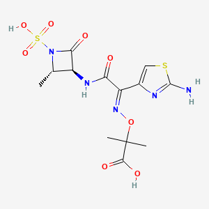 molecular formula C13H17N5O8S2 B1681084 Aztreonam CAS No. 99341-02-3