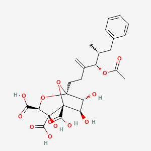 molecular formula C25H30O13 B1681097 Squalestatin 3 CAS No. 142505-92-8