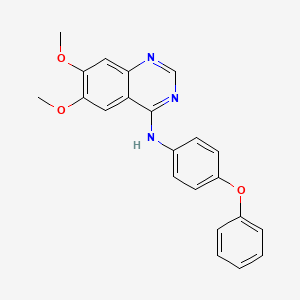 molecular formula C22H19N3O3 B1681102 Src Inhibitor 1 CAS No. 179248-59-0