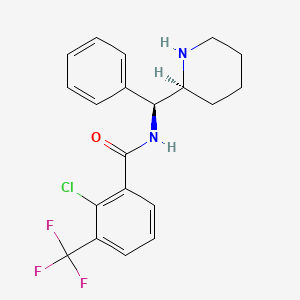 molecular formula C20H20ClF3N2O B1681116 Unii-T964W5949Z CAS No. 742693-38-5