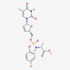 molecular formula C20H23BrN3O8P B1681122 Stampidine CAS No. 217178-62-6