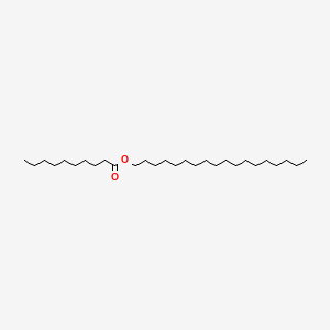 molecular formula C28H56O2 B1681130 Octadecyl decanoate CAS No. 34689-06-0